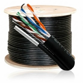 Eaton Tripp Lite N222-01K-WH Cat6 Bulk Solid-Core Ethernet Cable 1000ft