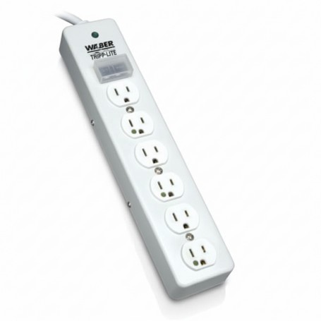 Eaton Tripp Lite SPS610HGRA Hospital-Grade Surge Protector 6 Outlets