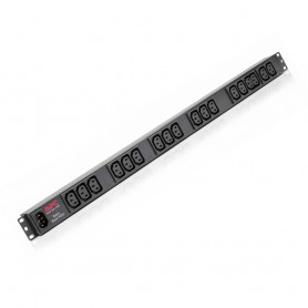 APC AP9572 Rack PDU, Basic, Zero U, 16A, 208/230V, (15) C13