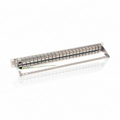 Eaton Tripp Lite N254-048-SH-6A 48-Port STP Shielded Cat6a Patch Panel