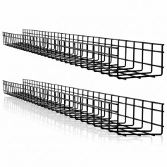 Eaton Tripp Lite SRWB6410X2STR Wire Mesh Cable Tray 2-Pack