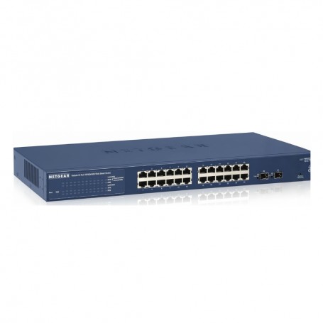 Netgear GS724T-400NAS PROSAFE 24 PORT GIGABIT SMART SWITCH