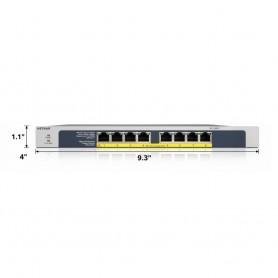 NETGEAR GS108PP-100NAS 8-Port Gigabit Ethernet Switch
