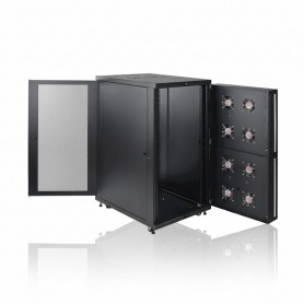 Eaton Tripp Lite SR24UBFFD 24U Rack Enclosure 1000 lb Capacity