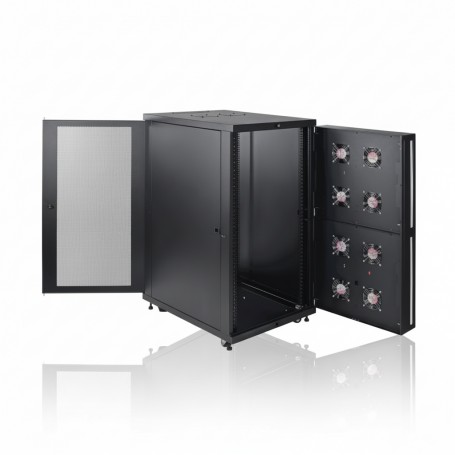 Eaton Tripp Lite SR24UBFFD 24U Rack Enclosure 1000 lb Capacity Eaton Tripp Lite SR24UBFFD 24U Rack Enclosure 1000 lb Capacity