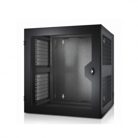 APC AR100HD NetShelter 13U Wallmount Rack Cabinet Vented Double Hinged