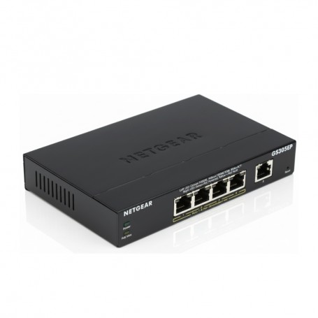 NETGEAR GS305EP-100NAS 5-Port Gigabit Managed Ethernet Switch