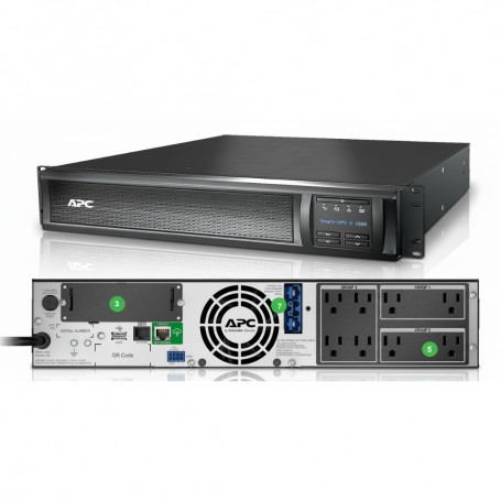 APC SMX1500RM2UCUS Line-Interactive Rack Tower UPS APC SMX1500RM2UCUS Line-Interactive Rack Tower UPS