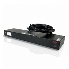 APC AP7801B Metered Rack PDU 1U 20A 120V 8 NEMA 5-20 Outlets