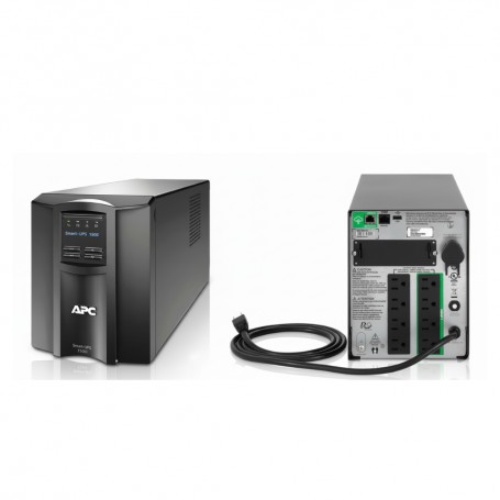 APC SMT1000CUS Smart-UPS Line Interactive 1000VA Tower 120V 8x NEMA 5 15R Outlets APC SMT1000CUS Smart-UPS Line Interactive 1000VA Tower 120V 8x NEMA 5 15R Outlets