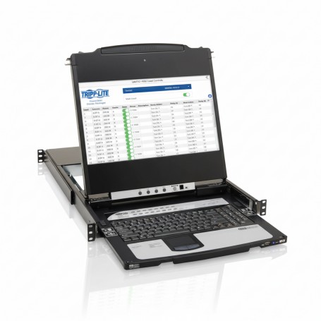 Eaton B030-DP16-17DIP 16-Port LCD KVM Drawer Dual Rail Eaton B030-DP16-17DIP 16-Port LCD KVM Drawer Dual Rail