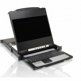 Eaton B030-DP16-17D 16-Port Dual Rail LCD KVM