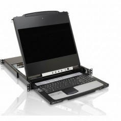 Eaton B030-DP16-17D 16-Port Dual Rail LCD KVM
