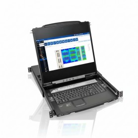 Eaton B030-008-17-IP 8-Port LCD KVM Switch IP Access