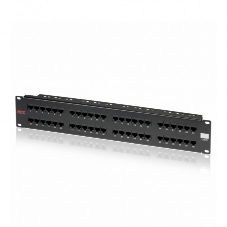 APC CAT6PNL-48 48-Port Cat6 Network Patch Panel