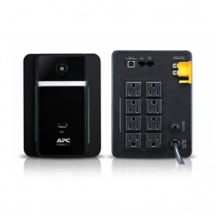 APC BVK1200M2 Back UPS 1200VA 650W Tower 120V 8x NEMA 5 15R outlets