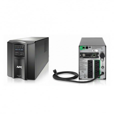 APC SMT1500CNC Smart-UPS x Line Interactive, 1500VA, 120V Tower, with Smart Connect  APC SMT1500CNC Smart-UPS x Line Interactive, 1500VA, 120V Tower, with Smart Connect