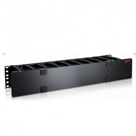 APC AR8603A NetShelter 2U Horizontal Cable Manager with Cable Ties