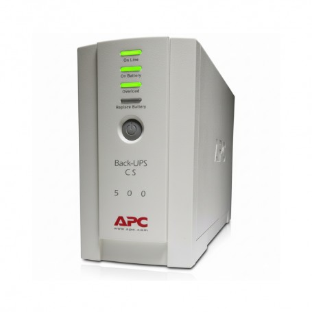 APC BK500 Back-UPS CS 500VA, 120V, 6 NEMA Outlets