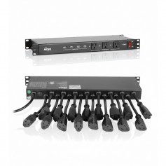 APC AP7563 Rack PDU,Basic, Zero U,5.7kW,120&208V power distribution unit (PDU) Black