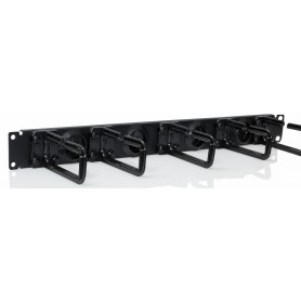 Eaton SRCABLERING1U 1U Horizontal Cable Manager 19in Rack Sweep