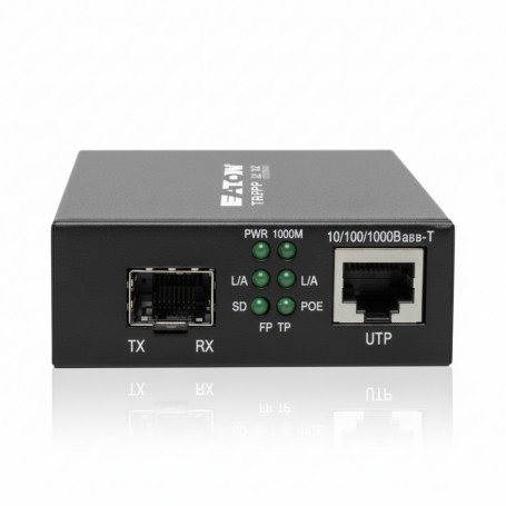 Eaton Tripp Lite N785-P01-SFP Gigabit SFP Media Converter with PoE