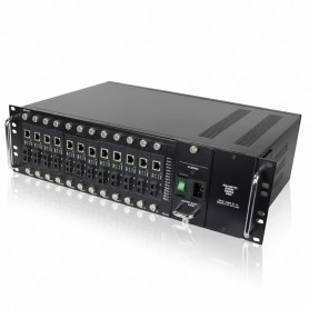 Eaton Tripp Lite N785-CH12 12-Slot Media Converter Chassis 75 W