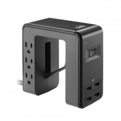 APC PE6U4 Surge Arrest Essential 6 Outlet with 4 USB Ports 4.8A 120V