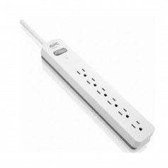 APC PE66WG Essential SurgeArrest 6 Outlet 6 Foot Cord Surge Protector
