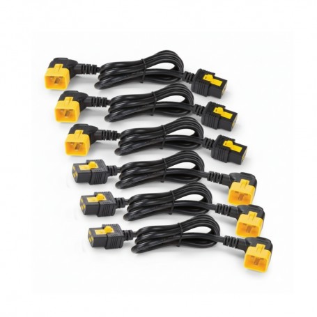 APC AP8712R 6X0.6M Power Cord Kit Locking C19 to C20 90 Degrees