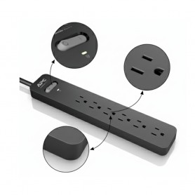 APC PE63 Essential SurgeArrest, 6 Outlets
