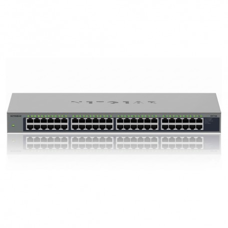 Netgear GS748-100NAS 48-Port Gigabit Unmanaged Ethernet Switch