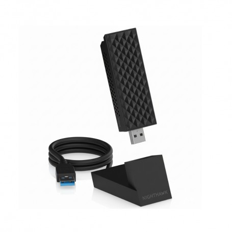 Netgear A9000-100PAS Nighthawk A9000 BE6500 Wi-Fi 7 USB Adapter 1 Port