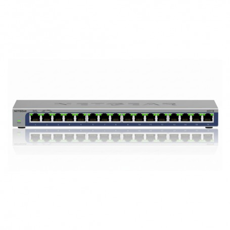 Netgear GS116-300NAS 16-Port Gigabit Unmanaged Ethernet Switches