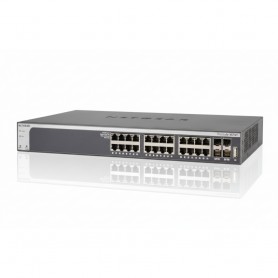 NETGEAR XS728T-100NES  28 Port Gigabit Ethernet Smart Switch