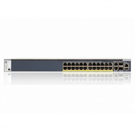 NETGEAR GSM4328PA-100NES M4300-28G-PoE+ Managed Switch with 550W PSU