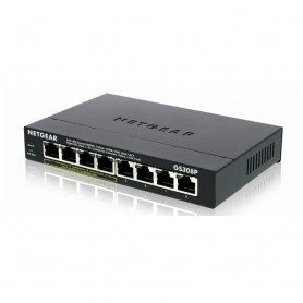 Netgear GS308P-100NAS 8-Port Gigabit PoE-Compliant Unmanaged Switch