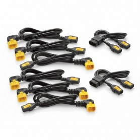 APC AP8706R-NA NetShelter Power Cord Kit Locking C13 to C14 90 Degree 1.8m