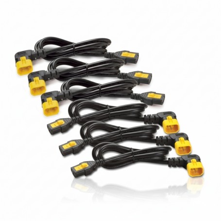 APC AP8704R-NA NetShelter Power Cord Kit Locking C13 to C14 90 Degree 1.2m