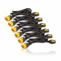 APC AP8702S-WW Power Cord Kit Locking C13 to C14 0.6m