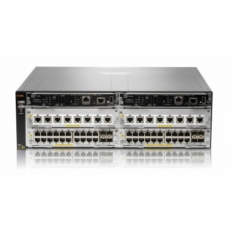 HPE Aruba J9821A 5406R zl2 modular 4U Switch Managed Rack Mountable HPE Aruba J9821A 5406R zl2 modular 4U Switch Managed Rack Mountable