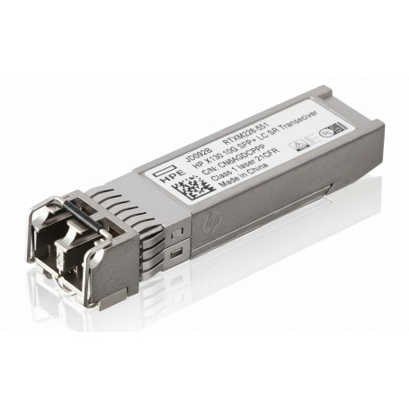 HPE JD092B X130 10G SFP+ LC SR Transceiver 10 Gbps Gigabit Ethernet