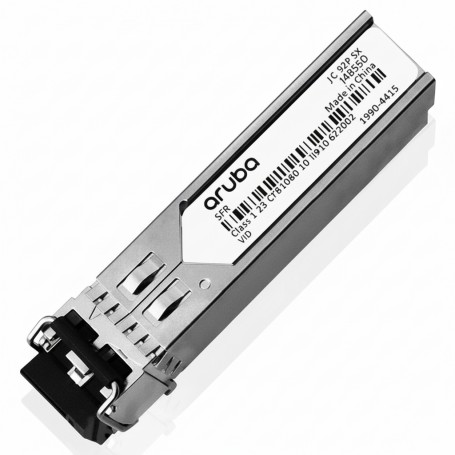 HPE Aruba J4858D 1G SFP LC SX 500m OM2 MMF Transceiver