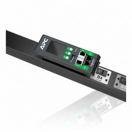 APC APDU10452SW NetShelter 3-Phase Switched PDU 17.3kW 208V 42 Outlets