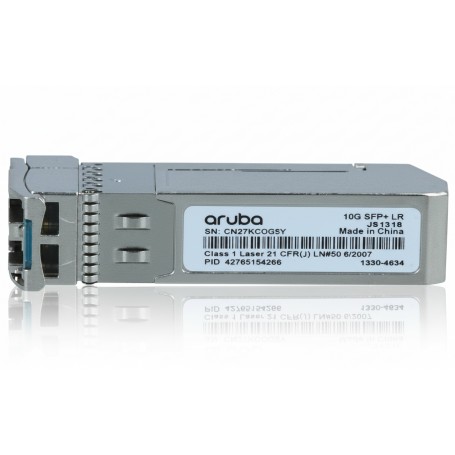 HPE Aruba  J9151E 10G SFP+ LC LR 10km SMF Transceiver Manufacturer Compatible