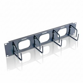APC AR8428 Horizontal Cable Organizer 2U w/pass through holes