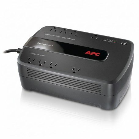 APC BE650G1-CN Back-UPS 650VA 8-Out Uninterruptible Power Supply 390W