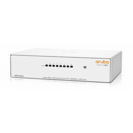 HPE Aruba R8R45A Instant On 1430 8-Port Unmanaged Ethernet Switch