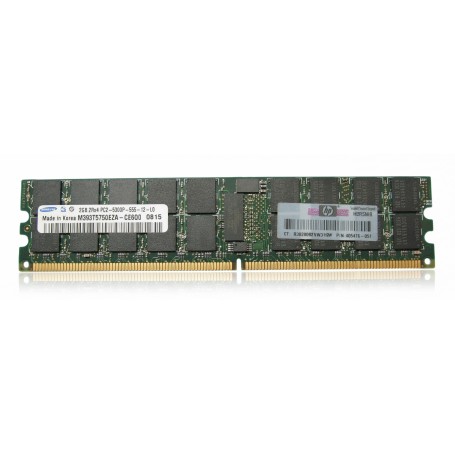 HP 2GB DDR2-667MHz PC2-5300 ECC Registered CL5 240-Pin DIMM Single Rank Memory Kit