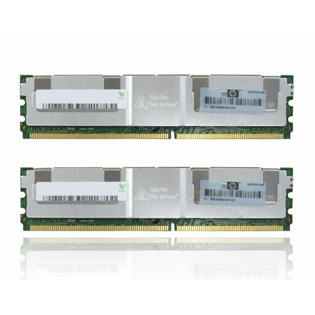 HP 466440-B21 8GB DDR2-667MHz PC2-5300 ECC Fully Buffered CL5 240-Pin DIMM Dual Rank Memory Kit